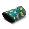 Small Sublimated Cup Sleeves Folded